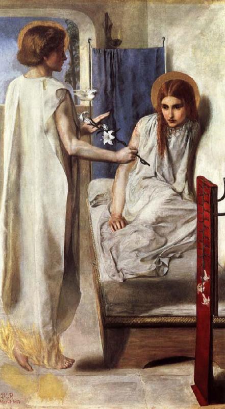 Dante Gabriel Rossetti The Annunciation oil painting picture